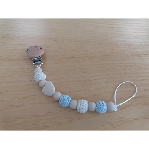 Photo from the official notice: My Little Galway Store Love Baby Blue Soother Clip baby soother holder — choking & strangulation risk