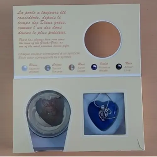 Foto do aviso oficial: Natural cultured pearl Kit de joalharia — risco: Engasgamento & Incêndio