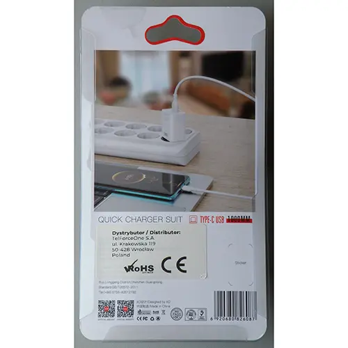 Foto dell’avviso ufficiale: XO ADAPTER HOME CHARGER, QUICK CHARGER SUIT Caricabatterie USB — rischio: Scossa elettrica