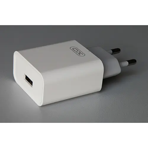 Foto dell’avviso ufficiale: XO ADAPTER HOME CHARGER, QUICK CHARGER SUIT Caricabatterie USB — rischio: Scossa elettrica