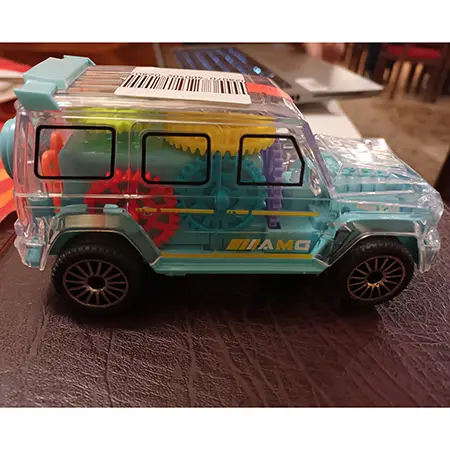 Photo from the official notice: AMG JEEP Svítící auto AMG JEEP toy car — environment risk