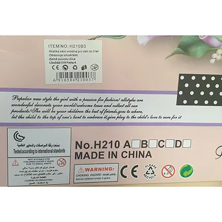 Foto do aviso oficial: THE Beauty GIRL Beauty Time TREND MODEL Boneca de plástico — risco: Químico
