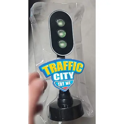 Foto do aviso oficial: MENGYA Traffic City Brinquedo elétrico — risco: Ambiente