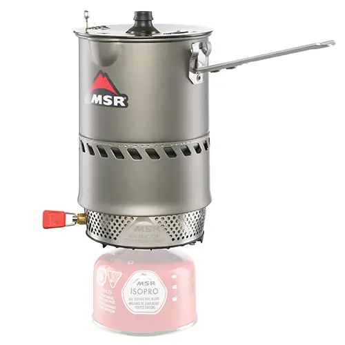 Foto del aviso oficial: MSR MSR Trail Lite, Reactor and Pocket Rocket Camping Cooking Pots Olla de camping — riesgo: Quemaduras