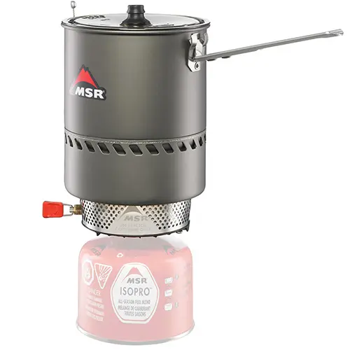 Foto del aviso oficial: MSR MSR Trail Lite, Reactor and Pocket Rocket Camping Cooking Pots Olla de camping — riesgo: Quemaduras