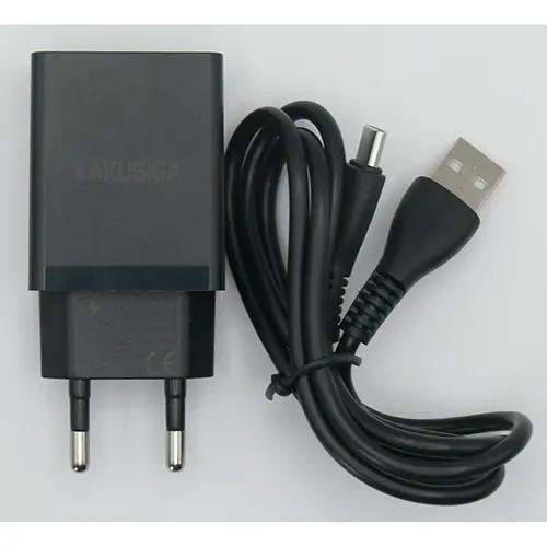 Foto uit de officiële melding: KAKUSIGA CHARGER Single Port Smart Charger set USB-lader — risico: Elektrische schok (A11/00047/24)