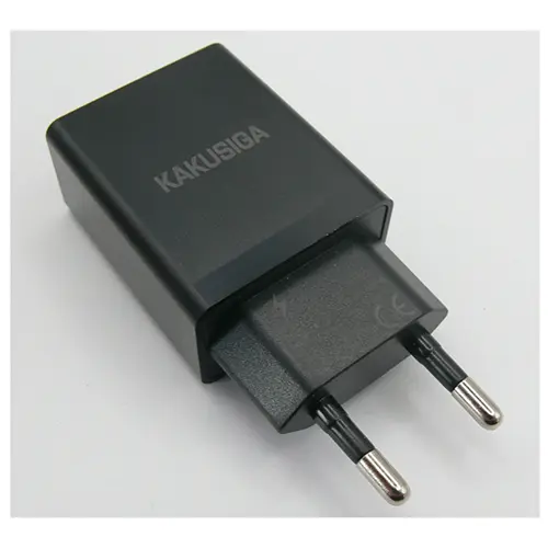 Foto uit de officiële melding: KAKUSIGA CHARGER Single Port Smart Charger set USB-lader — risico: Elektrische schok (A11/00047/24)