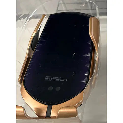 Photo de l’avis officiel: SIMPLYTECH SimplyTech Smart Mount Chargeur sans fil — risque: Brûlures