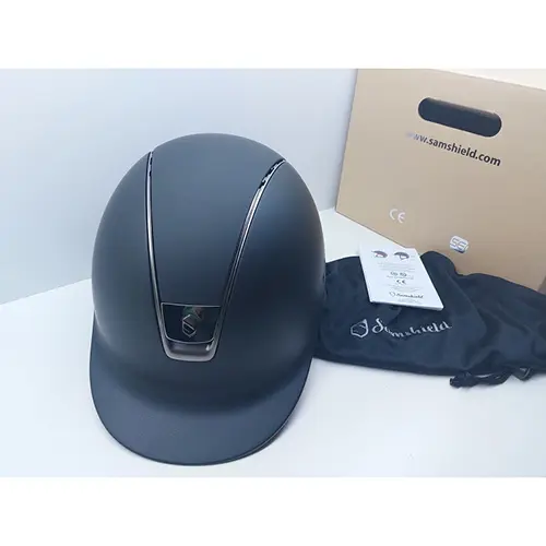 Photo de l’avis officiel: Samshield Samshield Shadowmatt Casque équestre — risque: Blessures