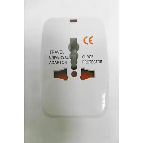 Foto do aviso oficial: Universal Travel Adaptor Adaptador de viagem — risco: Choque elétrico (A12/00901/24)