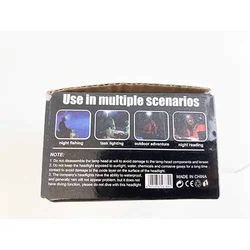 Photo de l’avis officiel: New Era Outdoor headlight Phares — risque: Risque chimique & Environnement