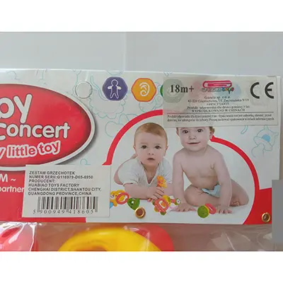 Photo de l’avis officiel: HUABIAO TOYS Baby Concert Funny little toy Ensemble d’instruments de musique de jouet — risque: Étouffement & Etranglement