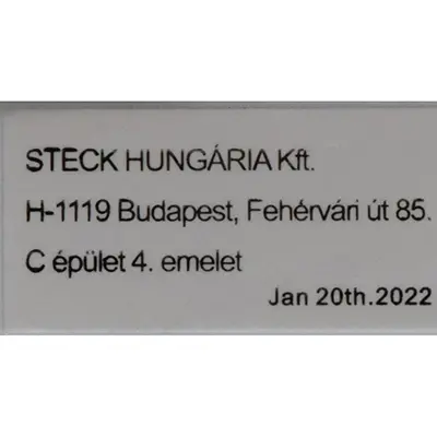 Photo from the official notice: Steck! Hálózati elosztó kapcsolóval. multiplug socket — electric shock risk