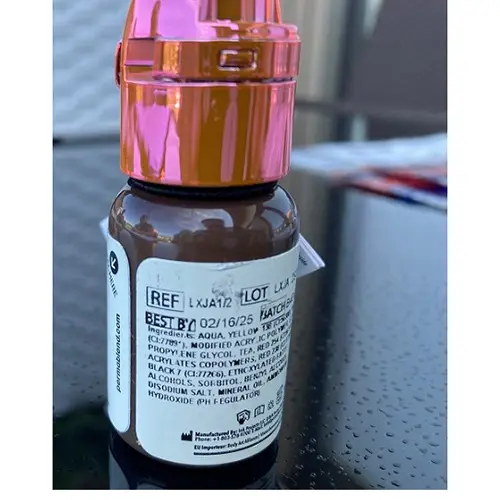 Foto dell’avviso ufficiale: Perma Blend Perma Blend Luxe Java Miscela per trucco permanente — rischio: Rischio chimico