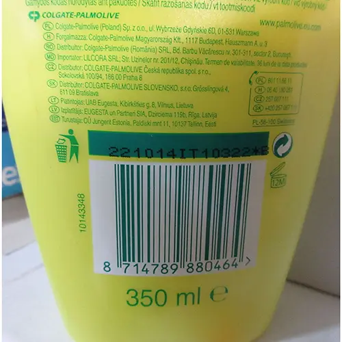 Foto dell’avviso ufficiale: Palmolive Shampoo — rischio: Rischio chimico