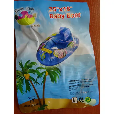 Foto dell’avviso ufficiale: Dudu Fish Baby Boat Giocattolo di plastica — rischio: Rischio chimico
