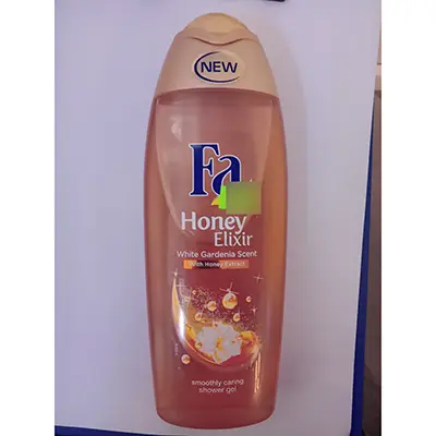 Photo de l’avis officiel: FA FA Honey Elixir White Gardenia Scent With Honey Extract Gel douche — risque: Risque chimique