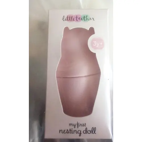 Foto dell’avviso ufficiale: Little teether My first nesting doll Nesting bambole giocattolo — rischio: Ostruzione delle vie aeree