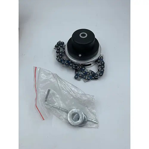 Photo de l’avis officiel: BOXU Wholesale Customized 65mn Chain Trimmer Head Grass Trimmer Head For Gas Brush Cutter Fixation pour coupe- — risque: Blessures