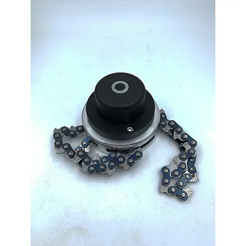 Photo de l’avis officiel: BOXU Wholesale Customized 65mn Chain Trimmer Head Grass Trimmer Head For Gas Brush Cutter Fixation pour coupe- — risque: Blessures