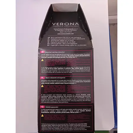 Foto dell’avviso ufficiale: Revia N°09 WILD PLUM HAIR DYE Tinture per capelli — rischio: Rischio chimico