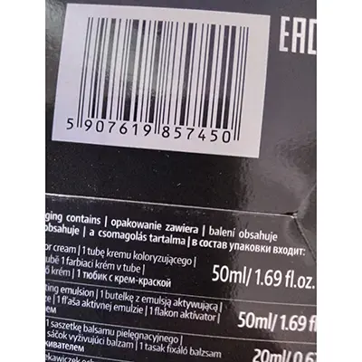 Foto dell’avviso ufficiale: Revia N°10 HAZELNUT COLOUR HAIR DYE Tinture per capelli — rischio: Rischio chimico