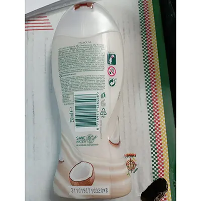 Photo de l’avis officiel: Palmolive Sprchový gel Coconut Joy Gel douche — risque: Risque chimique