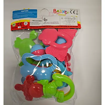 Photo de l’avis officiel: Babyset hochets de jouets — risque: Étouffement
