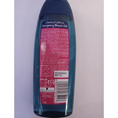Foto aus der offiziellen Meldung: FA Ocean Passion Limited Edition Energizing Shower Gel Duschgel — Risiko: Chemikalie