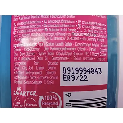 Foto aus der offiziellen Meldung: FA Ocean Passion Limited Edition Energizing Shower Gel Duschgel — Risiko: Chemikalie