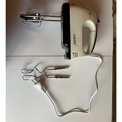 Photo from the official notice: JUBAKE Jubake Hand Mixer — burns risk