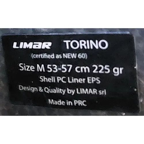 Foto uit de officiële melding: LIMAR Limar Torino Fietshelm — risico: Verwonding