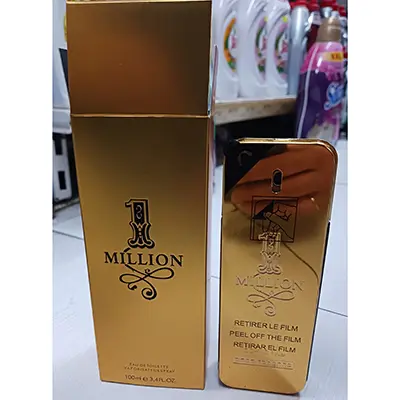Photo de l’avis officiel: 1 MILLION 1 MILLION Eau de toilette — risque: Risque chimique
