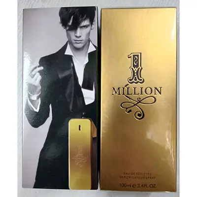 Photo de l’avis officiel: 1 MILLION 1 MILLION Eau de toilette — risque: Risque chimique