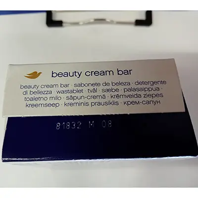 Foto do aviso oficial: Dove Dove beauty cream bar for soft, smooth skin Sabão — risco: Químico