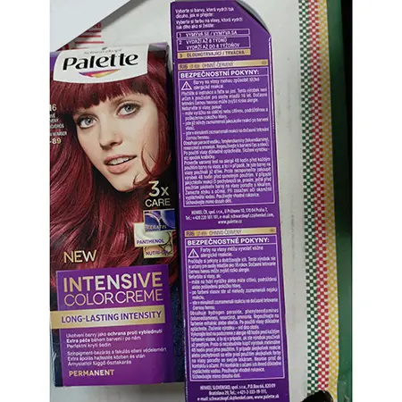 Foto dell’avviso ufficiale: PALETTE INTENSIVE COLOR CREME Tinture per capelli — rischio: Rischio chimico
