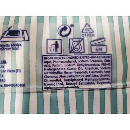 Photo de l’avis officiel: BABY WIPES THE SECRET LIFE PDF PETS Lingettes pour bébés — risque: Risque chimique