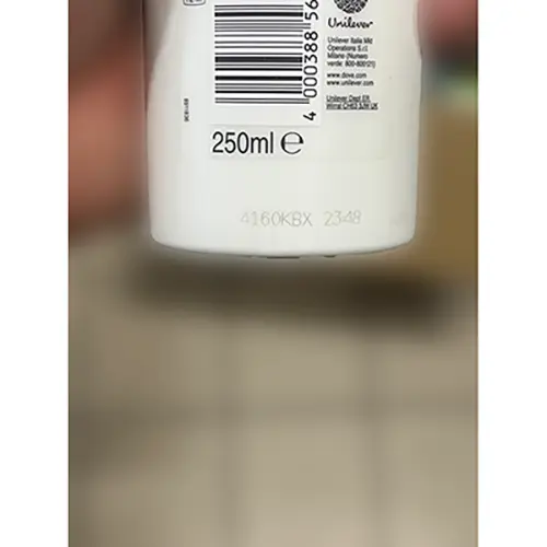 Photo de l’avis officiel: Dove Dove idratante Crème hydratante — risque: Risque chimique