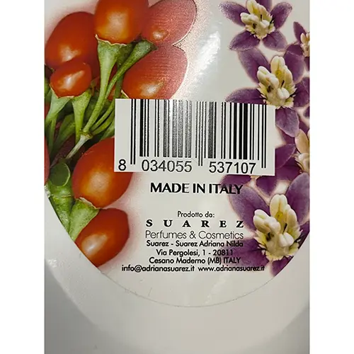 Foto dell’avviso ufficiale: Eloderma Italia Fiori e bacche di Goji Sapone liquido — rischio: Rischio chimico