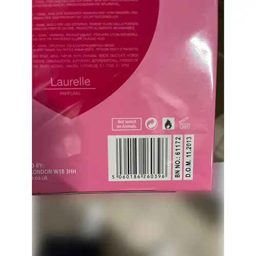 Foto dell’avviso ufficiale: Laurelle Forever Together Profumo — rischio: Rischio chimico