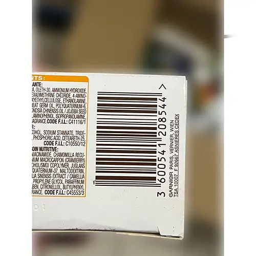 Foto dell’avviso ufficiale: Garnier Belle color Tinture per capelli — rischio: Rischio chimico (A12/01252/24)