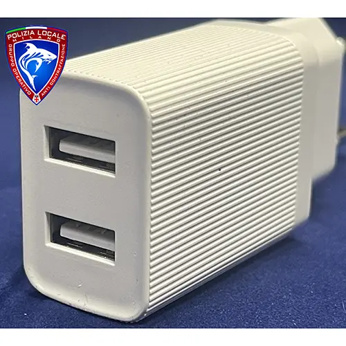 Photo de l’avis officiel: WK DESIGN KING KONG Chargeur USB — risque: Choc électrique