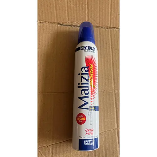 Foto dell’avviso ufficiale: Malizia Malizia Mousse Nutriente Mousse per capelli — rischio: Rischio chimico