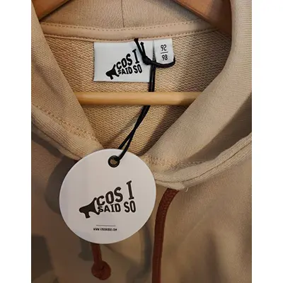 Photo de l’avis officiel: Cos i said so Color Block Hoodie capuche — risque: Blessures & Etranglement