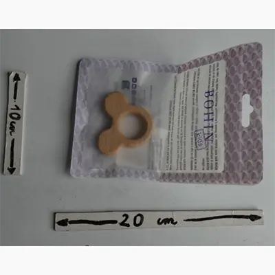 Photo from the official notice: Bohin kids Anneau de dentition teething ring — choking risk (A12/01245/24)
