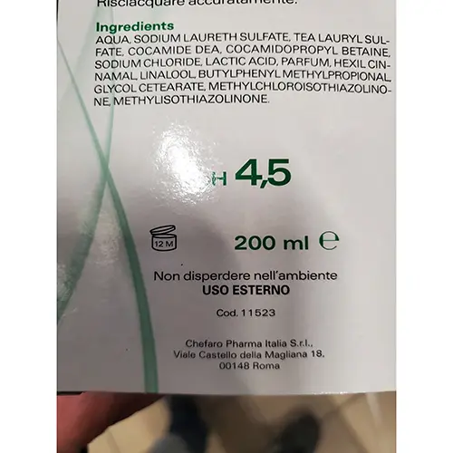Foto dell’avviso ufficiale: Omega Chefaro Bergamon Intimo Sapone — rischio: Rischio chimico