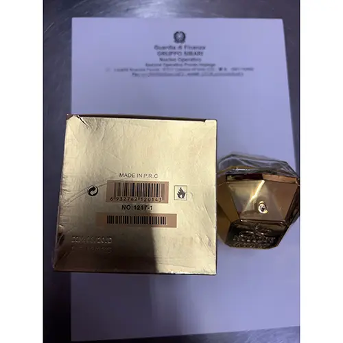 Photo de l’avis officiel: Paco Rabanne Lady million Parfum — risque: Risque chimique (A12/01274/24)