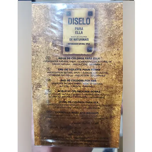 Foto dell’avviso ufficiale: NATURMAIS Diselo Eau de toilette — rischio: Rischio chimico
