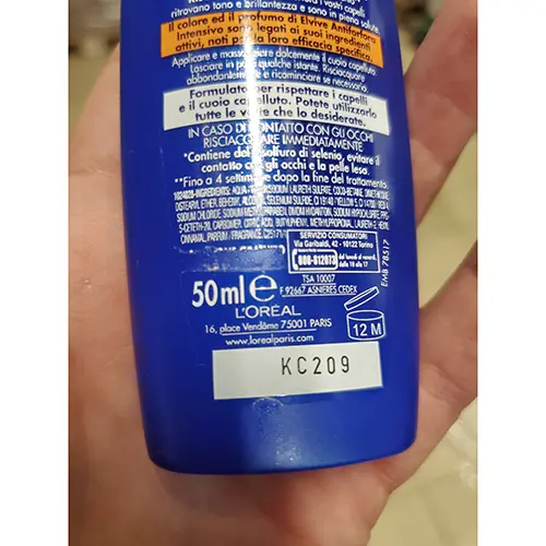 Foto dell’avviso ufficiale: Elvive by L'OREAL PARIS Antiforfora intensivo shampoo trattante — rischio: Rischio chimico