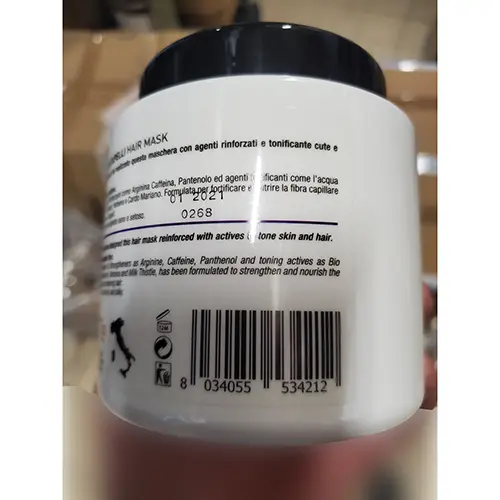 Foto del aviso oficial: Nanì Professional Milano maschera capelli azione anti età Mascarilla capilar — riesgo: Riesgos químicos